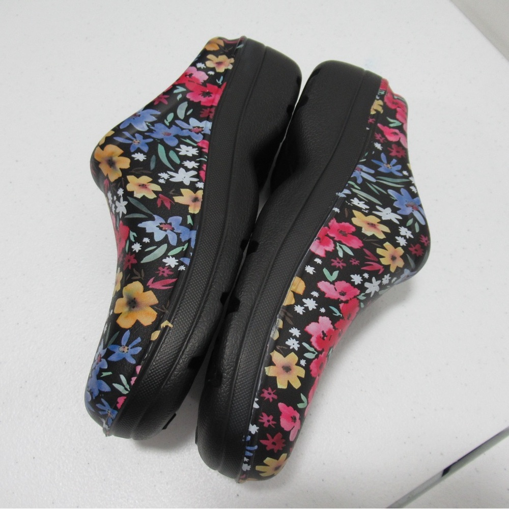 Totes Everywear Floral Clogs Garden Floral Size 8 - Picture 4 of 12